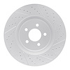 830-54060R Geoperformance Drilled/Slotted Brake Rotor, 2007-2014 Ford/Lincoln/Mercury/Mazda, Position: Front Right - image 1