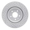 830-54062R Geoperformance Drilled/Slotted Brake Rotor, 2009-2010 Ford/Lincoln/Mercury/Mazda, Position: Front Right - image 2