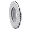 830-54063L Geoperformance Drilled/Slotted Brake Rotor, 2011-2019 Ford/Lincoln/Mercury/Mazda, Position: Front Left - image 4