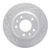 830-54064L Geoperformance Drilled/Slotted Brake Rotor, 1998-2015 Ford/Lincoln/Mercury/Mazda, Position: Rear Left - image 1