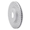 830-54065L Geoperformance Drilled/Slotted Brake Rotor, 2011-2014 Ford/Lincoln/Mercury/Mazda, Position: Front Left - image 2