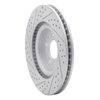 830-54065L Geoperformance Drilled/Slotted Brake Rotor, 2011-2014 Ford/Lincoln/Mercury/Mazda, Position: Front Left - image 4