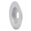 830-54066L Geoperformance Drilled/Slotted Brake Rotor, 2012-2018 Ford/Lincoln/Mercury/Mazda, Position: Rear Left - image 4