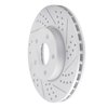 830-54067R Geoperformance Drilled/Slotted Brake Rotor, 2012-2018 Multiple Makes/Models, Position: Front Right - image 2