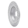 830-54068L Geoperformance Drilled/Slotted Brake Rotor, 2013-2020 Ford/Lincoln/Mercury/Mazda, Position: Rear Left - image 4