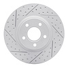 830-54069L Geoperformance Drilled/Slotted Brake Rotor, 2004-2019 Multiple Makes/Models, Position: Front Left - image 1