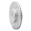 830-54069L Geoperformance Drilled/Slotted Brake Rotor, 2004-2019 Multiple Makes/Models, Position: Front Left - image 2