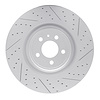 830-54071R Geoperformance Drilled/Slotted Brake Rotor, 2013-2014 Ford/Lincoln/Mercury/Mazda, Position: Front Right - image 1
