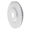 830-54071R Geoperformance Drilled/Slotted Brake Rotor, 2013-2014 Ford/Lincoln/Mercury/Mazda, Position: Front Right - image 2