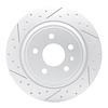830-54072L Geoperformance Drilled/Slotted Brake Rotor, 2013-2020 Ford/Lincoln/Mercury/Mazda, Position: Rear Left - image 1