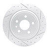830-54072R Geoperformance Drilled/Slotted Brake Rotor, 2013-2020 Ford/Lincoln/Mercury/Mazda, Position: Rear Right - image 1