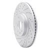 830-54073L Geoperformance Drilled/Slotted Brake Rotor, 2013-2020 Ford/Lincoln/Mercury/Mazda, Position: Front Left - image 2