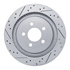 830-54074L Geoperformance Drilled/Slotted Brake Rotor, Fits Select Ford/Lincoln/Mercury/Mazda, Position: Rear Left - image 1