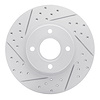 830-54075L Geoperformance Drilled/Slotted Brake Rotor, 2014-2019 Ford/Lincoln/Mercury/Mazda, Position: Front Left - image 1