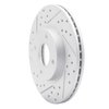 830-54075L Geoperformance Drilled/Slotted Brake Rotor, 2014-2019 Ford/Lincoln/Mercury/Mazda, Position: Front Left - image 2