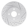 830-54075R Geoperformance Drilled/Slotted Brake Rotor, 2014-2019 Ford/Lincoln/Mercury/Mazda, Position: Front Right - image 1