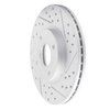 830-54075R Geoperformance Drilled/Slotted Brake Rotor, 2014-2019 Ford/Lincoln/Mercury/Mazda, Position: Front Right - image 2