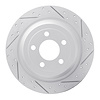 830-54076R Geoperformance Drilled/Slotted Brake Rotor, Fits Select Ford/Lincoln/Mercury/Mazda, Position: Rear Right - image 1