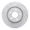 830-54077L Geoperformance Drilled/Slotted Brake Rotor, 2015-2020 Ford/Lincoln/Mercury/Mazda, Position: Front Left - image 1