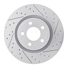 830-54077R Geoperformance Drilled/Slotted Brake Rotor, 2015-2020 Ford/Lincoln/Mercury/Mazda, Position: Front Right - image 1