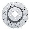 830-54078R Geoperformance Drilled/Slotted Brake Rotor, 2015-2020 Ford/Lincoln/Mercury/Mazda, Position: Front Right - image 1
