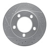 830-54089L Geoperformance Drilled/Slotted Brake Rotor, 2007-2015 Ford/Lincoln/Mercury/Mazda, Position: Front Left - image 1