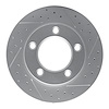 830-54089R Geoperformance Drilled/Slotted Brake Rotor, 2007-2015 Ford/Lincoln/Mercury/Mazda, Position: Front Right - image 1