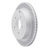 830-54090L Geoperformance Drilled/Slotted Brake Rotor, 2007-2010 Ford/Lincoln/Mercury/Mazda, Position: Rear Left - image 3