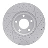 830-54091L Geoperformance Drilled/Slotted Brake Rotor, 2007-2008 Ford/Lincoln/Mercury/Mazda, Position: Front Left - image 1