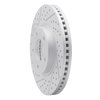 830-54091L Geoperformance Drilled/Slotted Brake Rotor, 2007-2008 Ford/Lincoln/Mercury/Mazda, Position: Front Left - image 4
