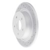 830-54093R Geoperformance Drilled/Slotted Brake Rotor, 2013-2018 Ford/Lincoln/Mercury/Mazda, Position: Rear Right - image 2