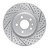 830-54094R Geoperformance Drilled/Slotted Brake Rotor, 2011-2019 Ford/Lincoln/Mercury/Mazda, Position: Front Right - image 1