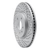 830-54094R Geoperformance Drilled/Slotted Brake Rotor, 2011-2019 Ford/Lincoln/Mercury/Mazda, Position: Front Right - image 2