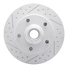 830-54097L Geoperformance Drilled/Slotted Brake Rotor, 1973-1993 Ford/Lincoln/Mercury/Mazda, Position: Front Left - image 1