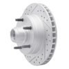 830-54097L Geoperformance Drilled/Slotted Brake Rotor, 1973-1993 Ford/Lincoln/Mercury/Mazda, Position: Front Left - image 2