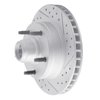 830-54097R Geoperformance Drilled/Slotted Brake Rotor, 1973-1993 Ford/Lincoln/Mercury/Mazda, Position: Front Right - image 2