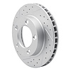 830-54109L Geoperformance Drilled/Slotted Brake Rotor, 1976-1993 Ford/Lincoln/Mercury/Mazda, Position: Front Left - image 1