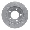 830-54109L Geoperformance Drilled/Slotted Brake Rotor, 1976-1993 Ford/Lincoln/Mercury/Mazda, Position: Front Left - image 4