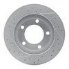 830-54109R Geoperformance Drilled/Slotted Brake Rotor, 1976-1993 Ford/Lincoln/Mercury/Mazda, Position: Front Right - image 3