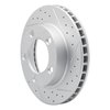 830-54109R Geoperformance Drilled/Slotted Brake Rotor, 1976-1993 Ford/Lincoln/Mercury/Mazda, Position: Front Right - image 4