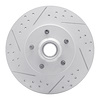 830-54141L Geoperformance Drilled/Slotted Brake Rotor, 1995-2011 Ford/Lincoln/Mercury/Mazda, Position: Front Left - image 1
