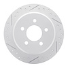 830-54142L Geoperformance Drilled/Slotted Brake Rotor, 1995-2002 Ford/Lincoln/Mercury/Mazda, Position: Rear Left - image 1