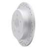 830-54142L Geoperformance Drilled/Slotted Brake Rotor, 1995-2002 Ford/Lincoln/Mercury/Mazda, Position: Rear Left - image 2