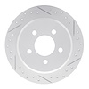 830-54142R Geoperformance Drilled/Slotted Brake Rotor, 1995-2002 Ford/Lincoln/Mercury/Mazda, Position: Rear Right - image 1