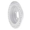 830-54142R Geoperformance Drilled/Slotted Brake Rotor, 1995-2002 Ford/Lincoln/Mercury/Mazda, Position: Rear Right - image 4