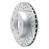 830-54144L Geoperformance Drilled/Slotted Brake Rotor, 1995-2002 Ford/Lincoln/Mercury/Mazda, Position: Front Left - image 2