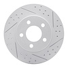 830-54144R Geoperformance Drilled/Slotted Brake Rotor, 1995-2002 Ford/Lincoln/Mercury/Mazda, Position: Front Right - image 1