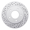 830-54147L Geoperformance Drilled/Slotted Brake Rotor, 1997-2004 Ford/Lincoln/Mercury/Mazda, Position: Front Left - image 1