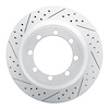 830-54160L Geoperformance Drilled/Slotted Brake Rotor, 1999-2004 Ford/Lincoln/Mercury/Mazda, Position: Rear Left - image 1