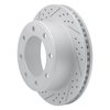 830-54161L Geoperformance Drilled/Slotted Brake Rotor, 1999-2005 Ford/Lincoln/Mercury/Mazda, Position: Rear Left - image 2